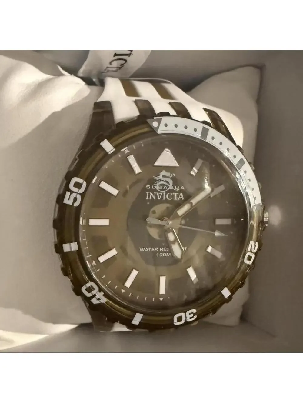 Invicta Subaqua Mens Watch 44mm, Dark Brown 70034
